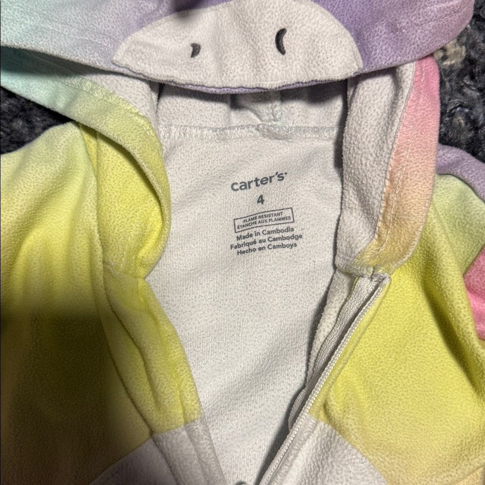 Carters Unicorn PJs - Picture 4 of 6
